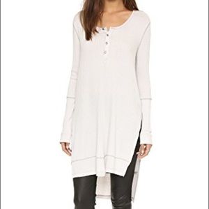 NWT Free People Rib Gwen Henley